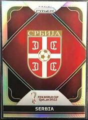 Serbia [Silver] #24 Soccer Cards 2022 Panini Prizm World Cup Team Badges Prices