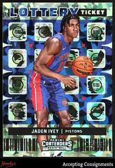 Jaden Ivey [Cracked Ice] #15 Basketball Cards 2022 Panini Contenders Rookie of the Year Prices