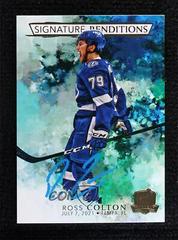 Ross Colton Hockey Cards 2021 Upper Deck The Cup Signature Renditions Prices