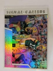 Aaron Rodgers Football Cards 2019 Panini Score Signal Callers Prices