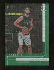 Jayson Tatum [Maze] #7 Basketball Cards 2022 Panini Photogenic Pregame Prices