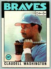 Claudell Washington #303 Baseball Cards 1986 O Pee Chee Prices
