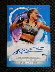 Amanda Nunes [Blue] #KA-AN Ufc Cards 2019 Topps UFC Knockout Autographs Prices