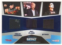 Hulk Hogan, Ric Flair, Sting #90 Wrestling Cards 2011 TriStar Signature Impact Prices