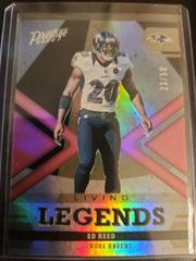 Ed Reed [Pink] #LL-18 Football Cards 2022 Panini Prestige Living Legends Prices