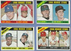 NL Rookies [Shirley, Jackson] #591 Baseball Cards 1966 Topps Prices