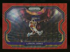 LeBron James [Red Prizm] Basketball Cards 2020 Panini Prizm Prices