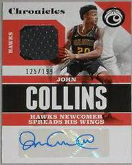 John Collins Basketball Cards 2017 Panini Chronicles Autographs Prices