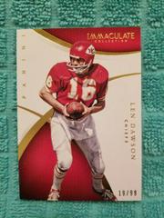 Len Dawson #23 Football Cards 2015 Panini Immaculate Prices