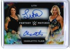 Charlotte Flair [Black] Wrestling Cards 2020 Topps WWE Chrome Autographs Prices