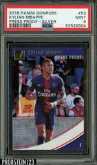 Kylian Mbappe [Press Proof Silver] Soccer Cards 2018 Panini Donruss Prices