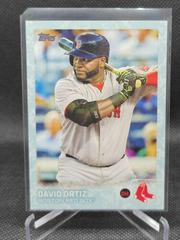 David Ortiz [Snow Camo] #500 Baseball Cards 2015 Topps Prices