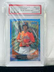 Jonathan Schoop [Blue Wave Refractor] #BCP25 Baseball Cards 2013 Bowman Chrome Prospect Prices