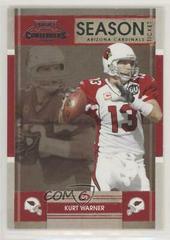 Kurt Warner Football Cards 2008 Playoff Contenders Prices