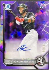 Benyamin Bailey [Purple] Baseball Cards 2022 Bowman Chrome Sapphire Autographs Prices