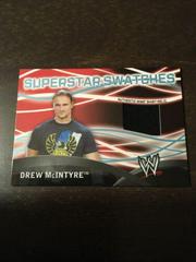 Drew McIntyre Wrestling Cards 2011 Topps WWE Superstar Swatches Prices