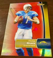 Philip Rivers [Red Refractor] #65 Football Cards 2012 Topps Finest Prices
