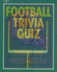 Tampa Bay Buccaneers #21 Football Cards 1989 Panini Score Trivia Quiz Prices