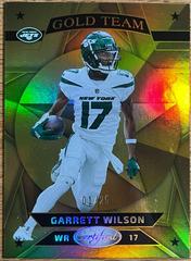 Garrett Wilson [Gold] #GT-4 Football Cards 2023 Panini Certified Gold Team Prices