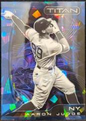 Aaron Judge [Blue Ice] #22 Baseball Cards 2022 Panini Chronicles Titan Prices