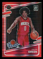 Jalen Green [Red Pulsar] #2 Basketball Cards 2021 Panini Donruss Optic The Rookies Prices
