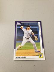 Brendan Rodgers #4 Baseball Cards 2019 Topps on Demand Rookie Review Prices