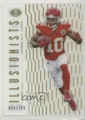 Tyreek Hill [Gold] Football Cards 2018 Panini Illusions Illusionists Prices