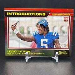 Anthony Richardson [Spectrum Red] #15 Football Cards 2023 Panini Absolute Introductions Prices