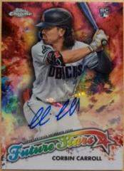 Corbin Carroll #FSA-CC Baseball Cards 2023 Topps Chrome Update Future Stars Autographs Prices