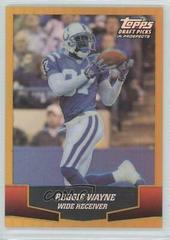 Reggie Wayne [Gold Chrome Refractor] #71 Football Cards 2004 Topps Draft Picks & Prospects Prices