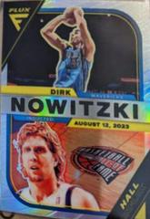 Dirk Nowitzki [Silver] #1 Basketball Cards 2022 Panini Flux Hall Influx Prices