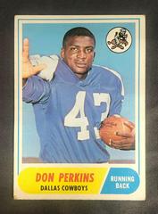 Don Perkins Football Cards 1968 Topps Prices