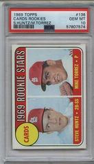 Cards Rookies [S. Huntz, M. Torrez] #136 Baseball Cards 1969 Topps Prices