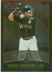 Edgar Martinez #38 Baseball Cards 2001 Bowman Chrome Prices