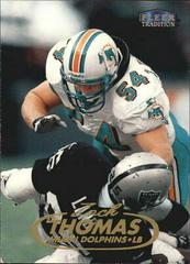 Zach Thomas Football Cards 1998 Fleer Prices