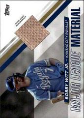 Bobby Witt Jr. #MLM-BW Baseball Cards 2024 Topps Major League Material Prices