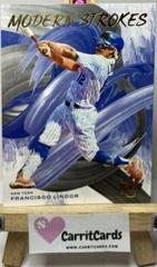 Francisco Lindor Baseball Cards 2022 Panini Diamond Kings Modern Strokes Prices