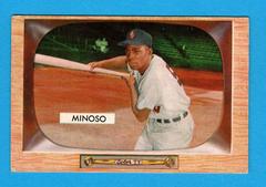 Minnie Minoso #25 Baseball Cards 1955 Bowman Prices