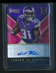 Jerick McKinnon [Red Mojo] Football Cards 2014 Panini Select Rookie Autograph Prices