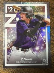 Zac Veen Baseball Cards 2021 Bowman Platinum Precious Elements Prices