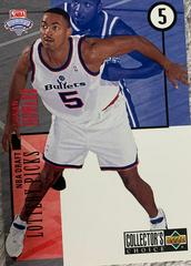 Juwan Howard #5 Basketball Cards 1994 Collectors Choice NBA Draft Lottery Picks Exchange Prices