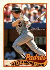 Keith Moreland #293 Baseball Cards 1989 O Pee Chee Prices