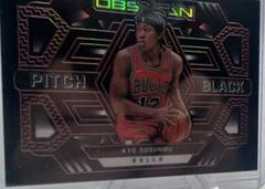 Ayo Dosunmu [Red] #13 Basketball Cards 2021 Panini Obsidian Pitch Black Prices