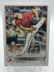 Spencer Strider #509 Baseball Cards 2022 Topps Prices