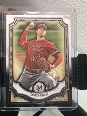 Shohei Ohtani [Copper] Baseball Cards 2018 Topps Museum Collection Prices