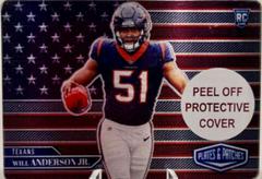 Will Anderson Jr. #AM-3 Football Cards 2023 Panini Plates and Patches American Metal Prices