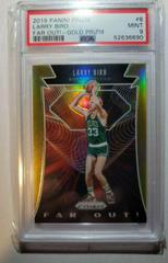Larry Bird #6 Basketball Cards 2019 Panini Prizm Far Out Prices