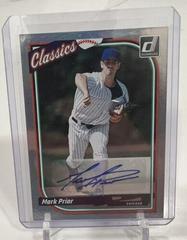 Mark Prior Baseball Cards 2023 Panini Donruss Classic Autographs Prices