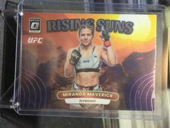 Miranda Maverick [Purple] #4 Ufc Cards 2023 Panini Donruss Optic UFC Rising Suns Prices