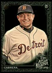 Miguel Cabrera Baseball Cards 2019 Topps Allen & Ginter X Prices